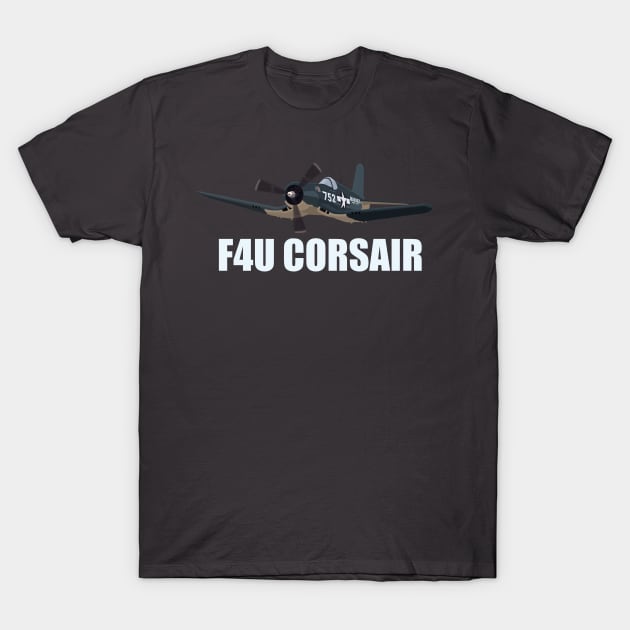 F4U Corsair T-Shirt by 752 Designs